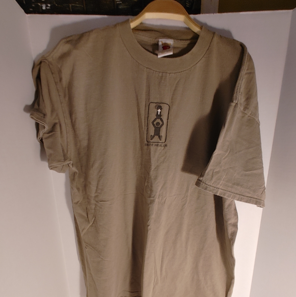 To The Edge Prime Cut Tee Shirt Skateboard Healer Size XXL Short Sleeve
